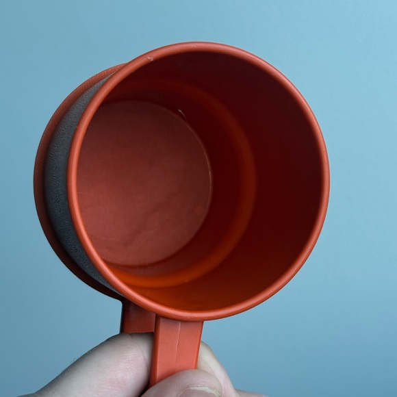 3 Vintage Tupperware 1312 Stacking Coffee Mugs 1970s Drinkware - Picture 10 of 16